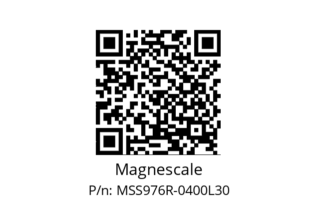   Magnescale MSS976R-0400L30