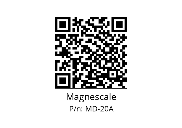   Magnescale MD-20A