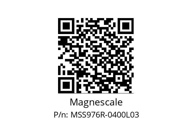   Magnescale MSS976R-0400L03