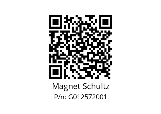   Magnet Schultz G012572001