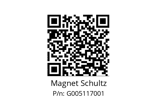   Magnet Schultz G005117001