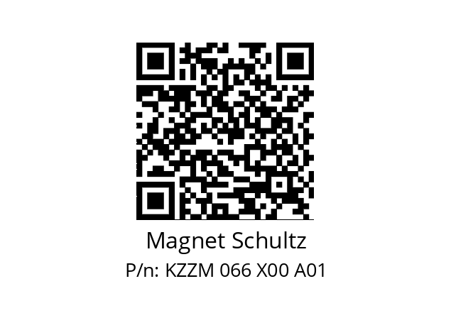   Magnet Schultz KZZM 066 X00 A01