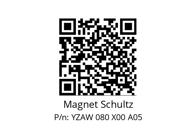   Magnet Schultz YZAW 080 X00 A05