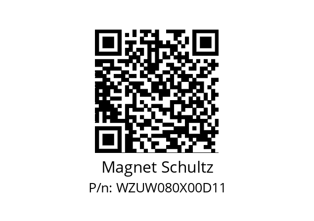   Magnet Schultz WZUW080X00D11