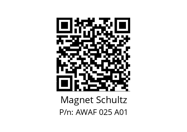   Magnet Schultz AWAF 025 A01