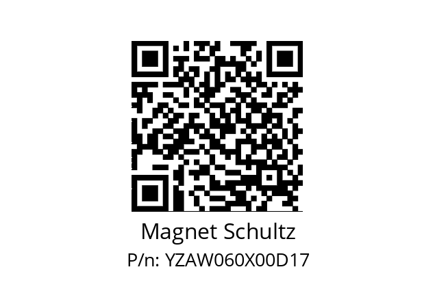   Magnet Schultz YZAW060X00D17