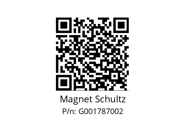   Magnet Schultz G001787002