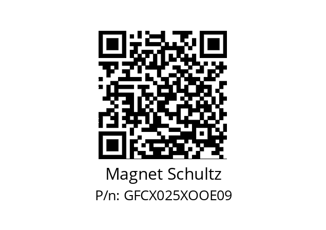   Magnet Schultz GFCX025XOOE09