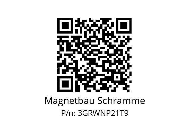   Magnetbau Schramme 3GRWNP21T9