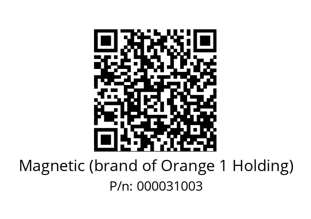   Magnetic (brand of Orange 1 Holding) 000031003