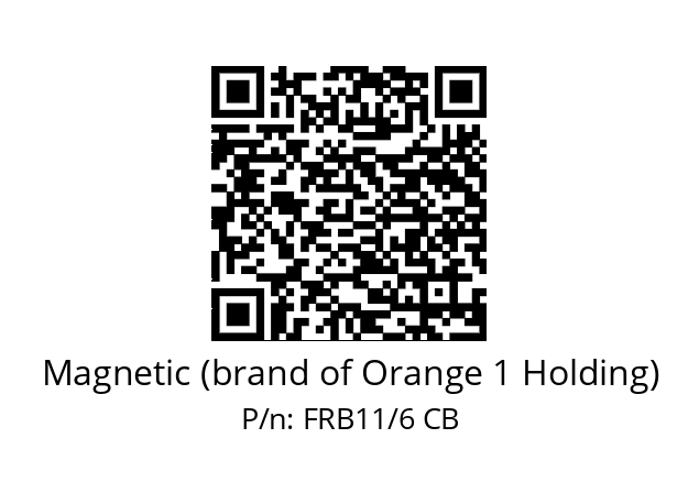   Magnetic (brand of Orange 1 Holding) FRB11/6 CB