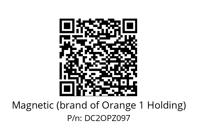   Magnetic (brand of Orange 1 Holding) DC2OPZ097