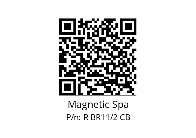   Magnetic Spa R BR11/2 CB