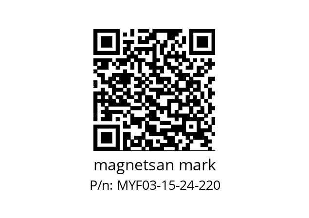   magnetsan mark MYF03-15-24-220