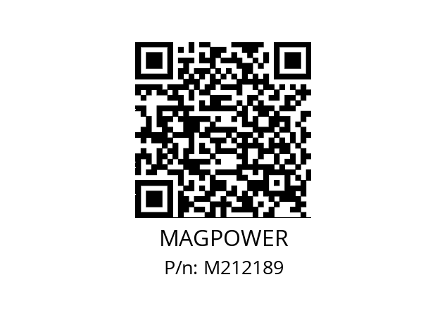  SMCL25MS1 MAGPOWER M212189