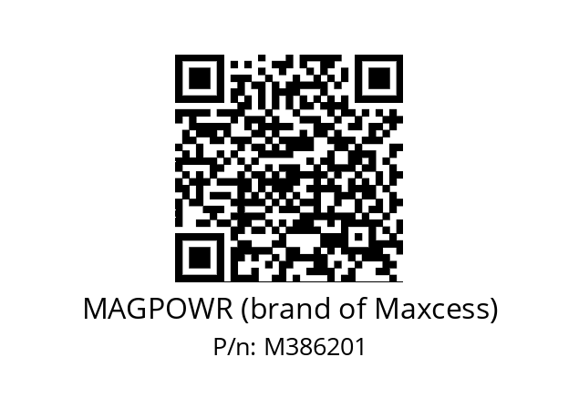   MAGPOWR (brand of Maxcess) M386201