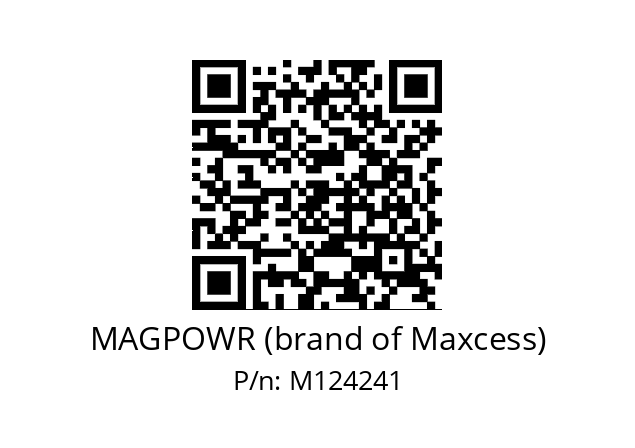   MAGPOWR (brand of Maxcess) M124241