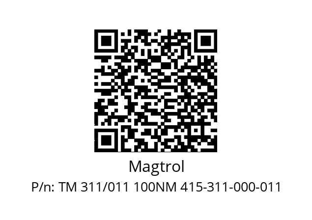   Magtrol TM 311/011 100NM 415-311-000-011