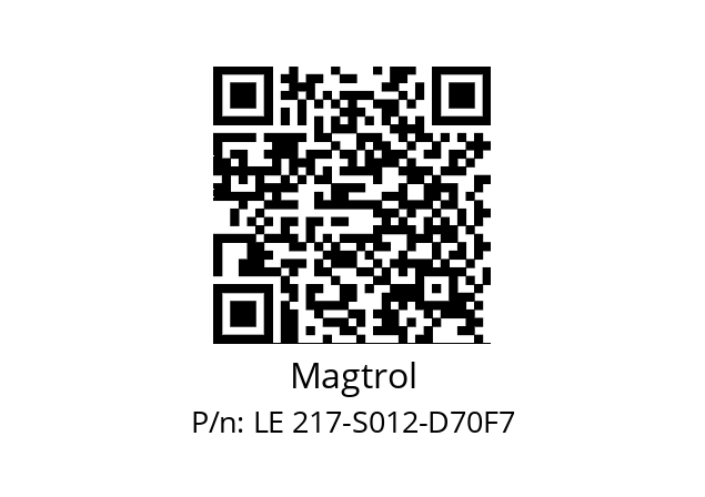   Magtrol LE 217-S012-D70F7