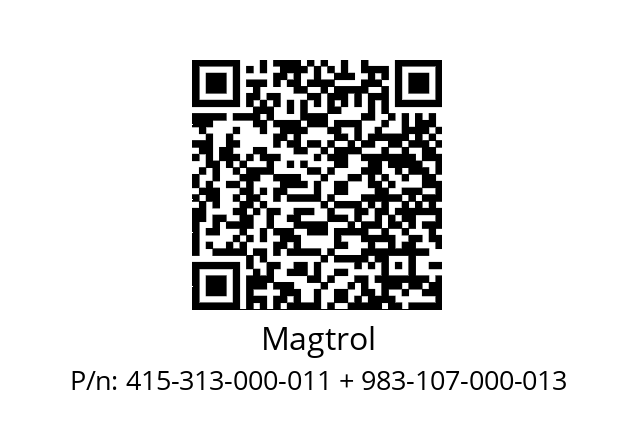   Magtrol 415-313-000-011 + 983-107-000-013