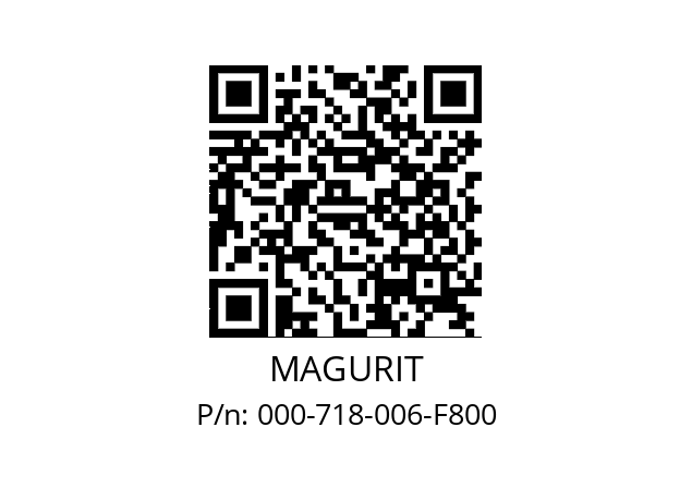   MAGURIT 000-718-006-F800