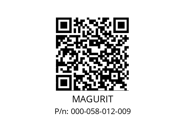   MAGURIT 000-058-012-009