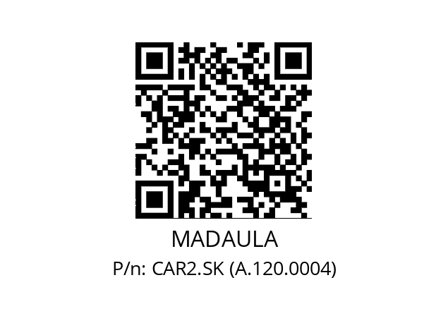   MADAULA CAR2.SK (A.120.0004)