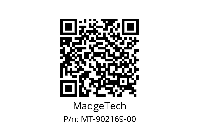   MadgeTech MT-902169-00