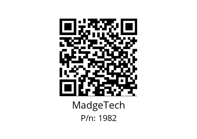   MadgeTech 1982