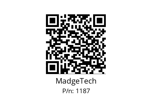   MadgeTech 1187