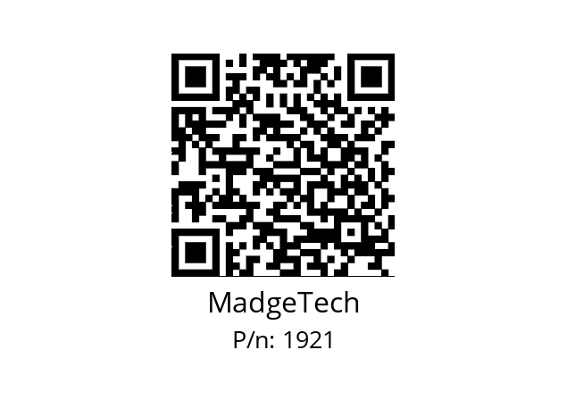   MadgeTech 1921