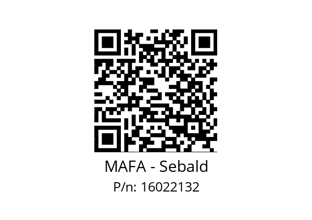   MAFA - Sebald 16022132