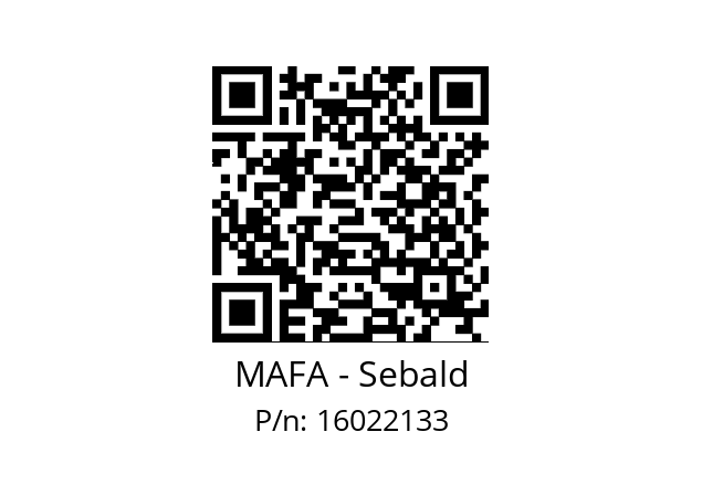   MAFA - Sebald 16022133