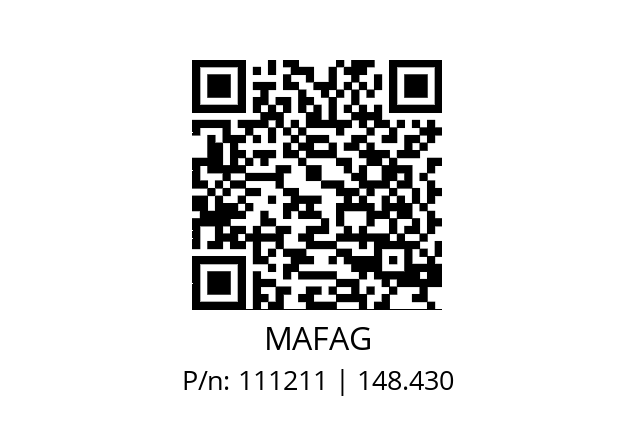   MAFAG 111211 | 148.430