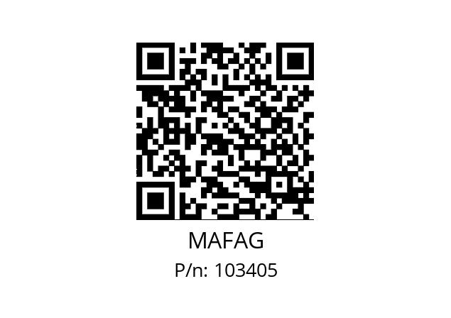   MAFAG 103405