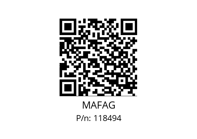   MAFAG 118494