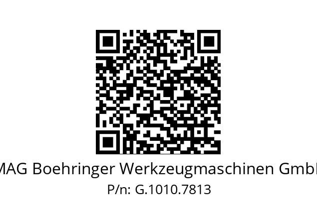   MAG Boehringer Werkzeugmaschinen GmbH G.1010.7813