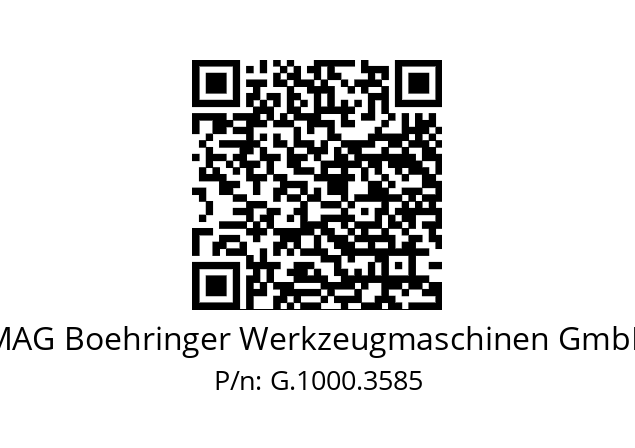   MAG Boehringer Werkzeugmaschinen GmbH G.1000.3585