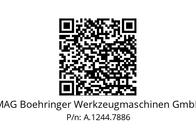   MAG Boehringer Werkzeugmaschinen GmbH A.1244.7886