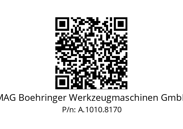   MAG Boehringer Werkzeugmaschinen GmbH A.1010.8170