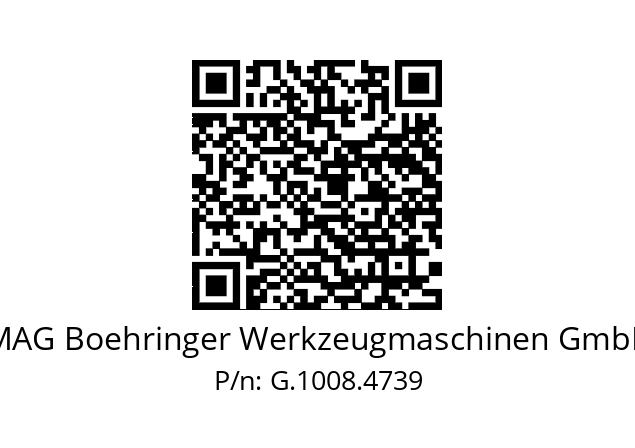  003.1130.1010-00 MAG Boehringer Werkzeugmaschinen GmbH G.1008.4739