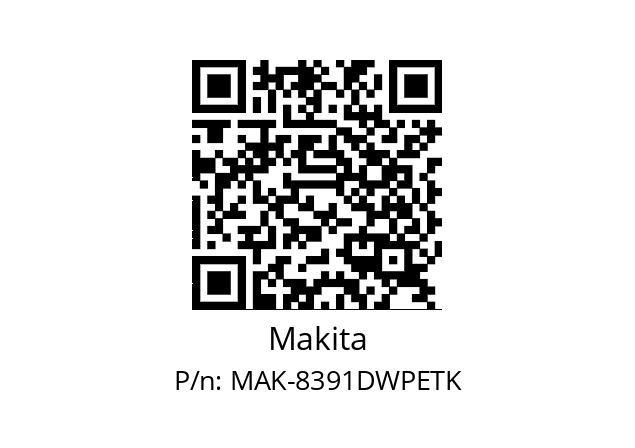   Makita MAK-8391DWPETK