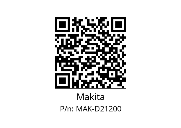   Makita MAK-D21200