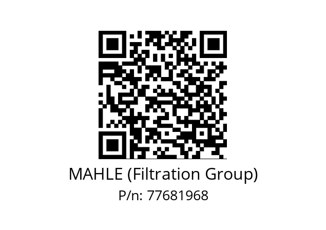   MAHLE (Filtration Group) 77681968