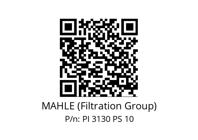   MAHLE (Filtration Group) PI 3130 PS 10