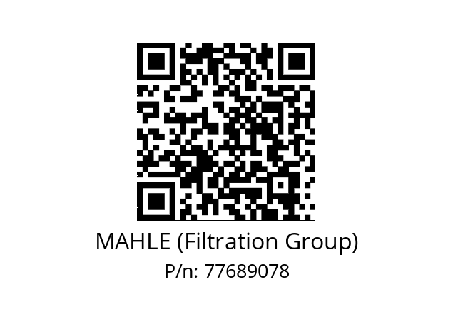   MAHLE (Filtration Group) 77689078