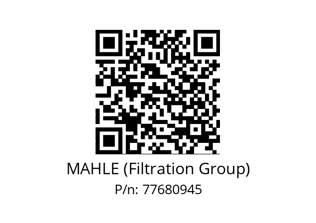   MAHLE (Filtration Group) 77680945