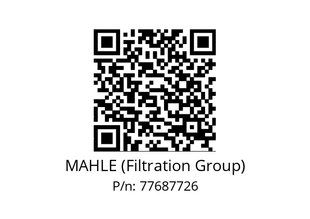   MAHLE (Filtration Group) 77687726