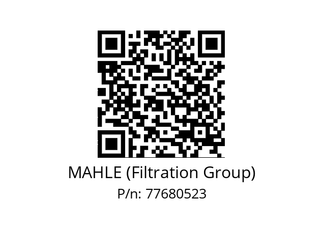   MAHLE (Filtration Group) 77680523