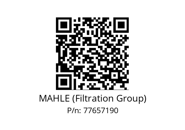   MAHLE (Filtration Group) 77657190